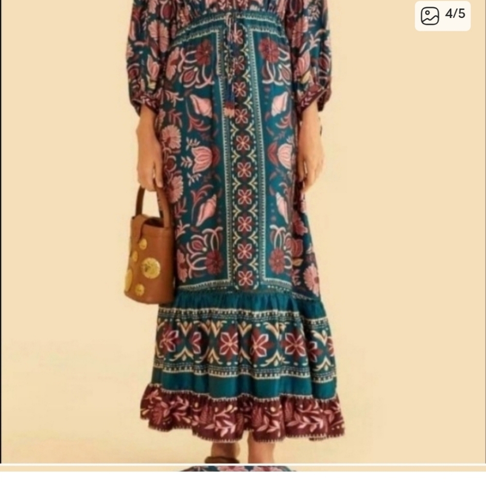 Farm Rio Seashell Maxidress - Picture 4 of 4